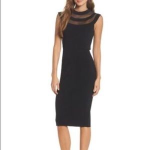NWT Eliza J Black Dress (L)